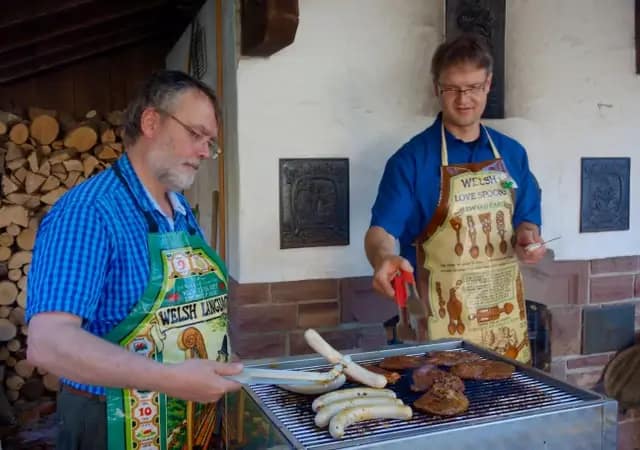 Cooks suitably attired