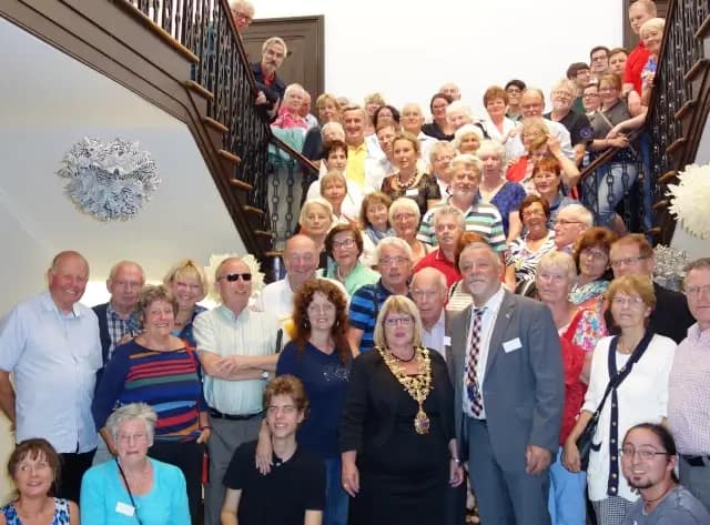 Group visit to shire hall